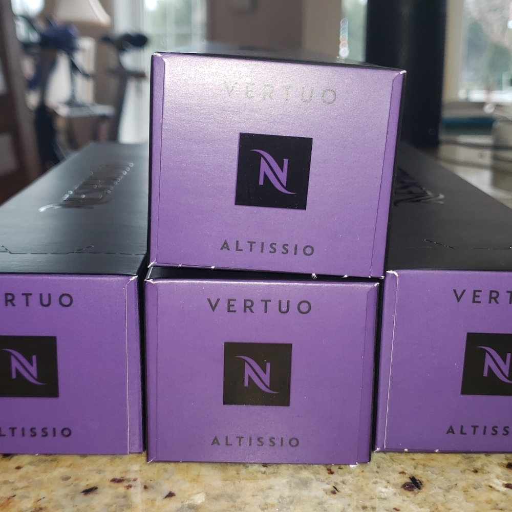(4) SLEEVES VERTUO NESPRESSO ALTISSIO PODS